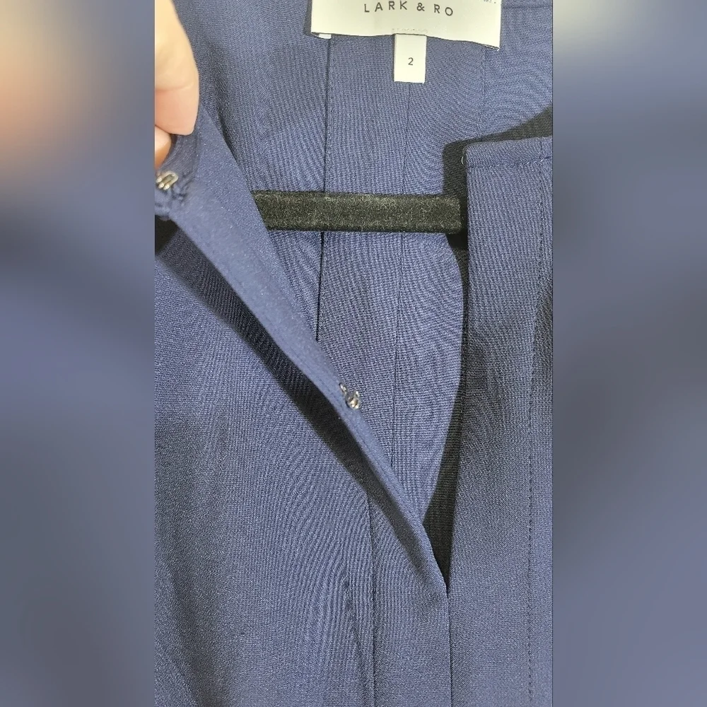 Lark & Ro Navy Sleeveless A Line Dress Size 2